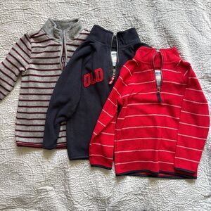 Old Navy Kids Fleece 1/4 Zip Bundle